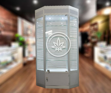 Cannabis Hexagonal Showcases