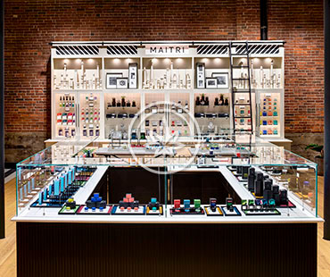 Marijuana Wall Upright Display Cases