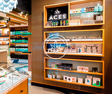 Marijuana Wall Mounted Display Cases
